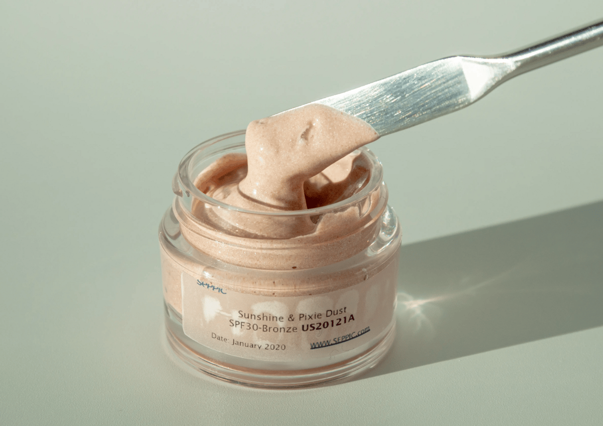 SUNSHINE & PIXIE DUST SPF30 - SILVER I Glittery Sunscreen Cream with SPF 30
