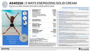 AS40216 - 2 ways emergizing solid cream