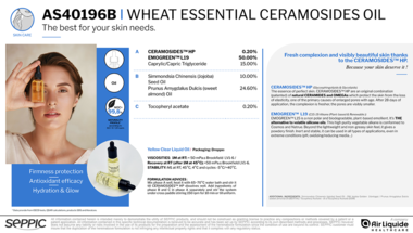 AS40196B Wheat essential ceramosides oil GB