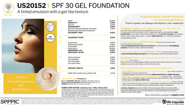 US20152 - SPF 30 gel foundation