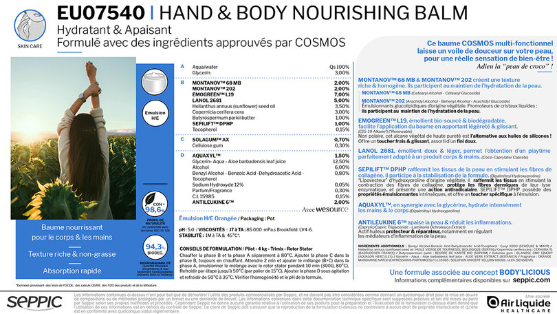 EU07540 - Hand & body nourishing balm