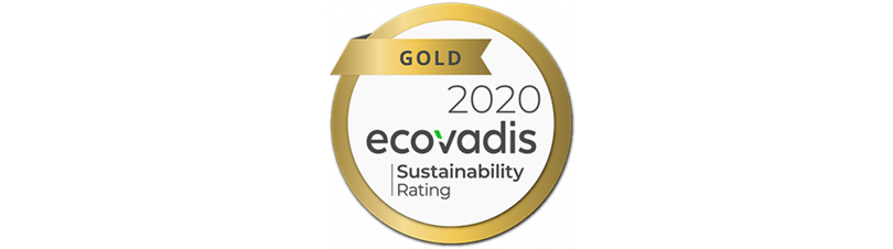 Ecovadis gold 2020