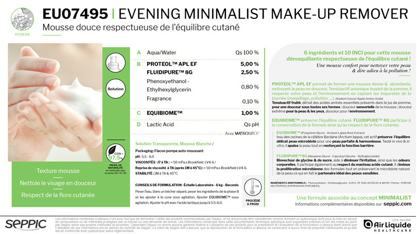 EU07495 - Evening minimalist make-up remover