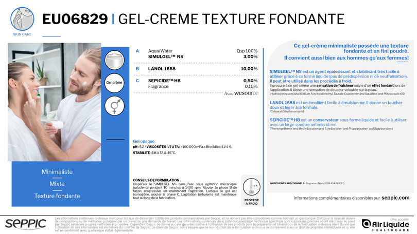 EU06829 - Gel creme texture fondante