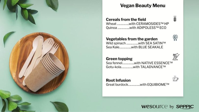 Vegan Beauty : what's on the menu ? 