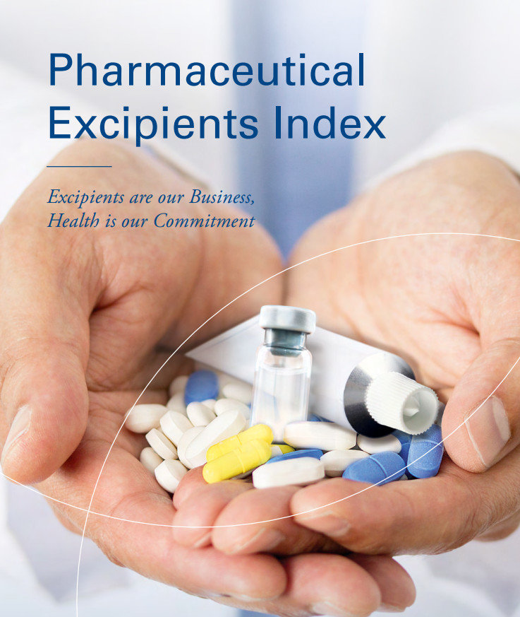 Pharmaceutical Excipients Index