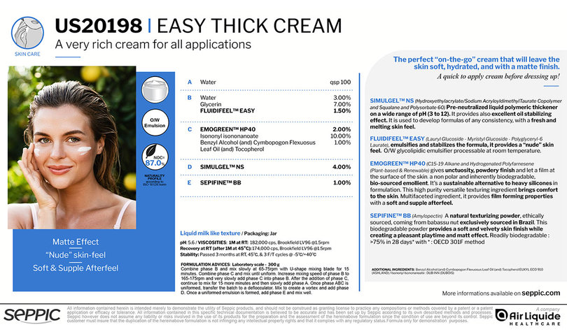 US20198 - Easy thick cream