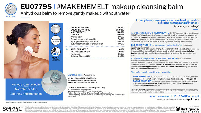 EU07795 - #MAKEMEMELT makeup cleansing balm