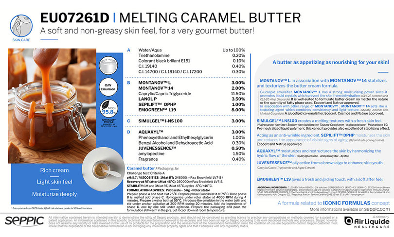 EU07261D - Melting caramel butter