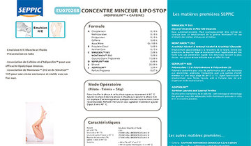 EU07026B - Concentre minceur lipo-stop (ADIPOSLIM™ + cafeine)