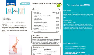 EU07103A - Intense milk body firmness