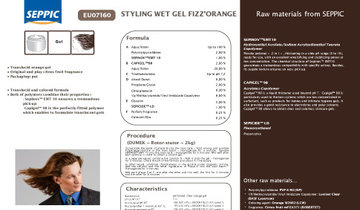 EU07160 - Styling wet gel Fizz' Orange