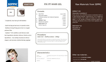 EU07195 - Fix it! hair gel