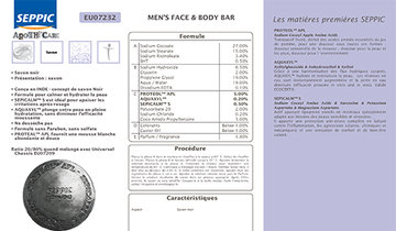 EU07232 - Men's face & body bar