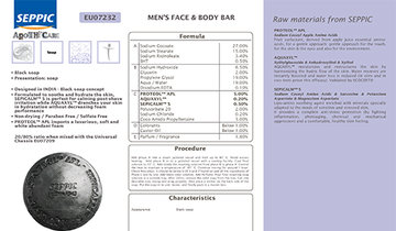 EU07232 - Men's face & body bar