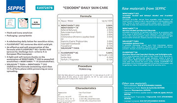 EU07287B - "Cocoon" daily skin care