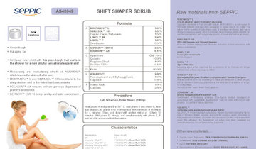 AS40049 - Shift shaper scrub