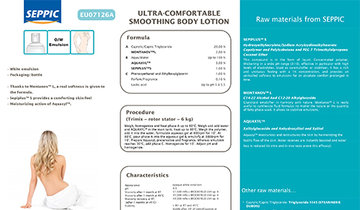 EU07126A - Ultra-comfortable smoothing body lotion