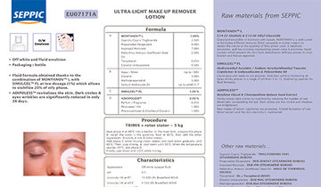 EU07171A - Ultra-light make-up remover lotion