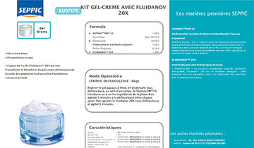 EU07175 - Kit gel-crème avec Fluidanov 20x
