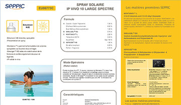 EU06773C - Spray solaire IP VIVO 10 large spectre