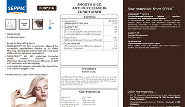 EU07316 - Smooth & go anti-frizz leave in conditioner