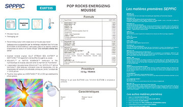 EU07335 - Pop rocks energizing mousse
