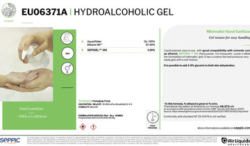 EU06371A Hydroalcoholic gel