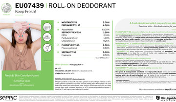 EU07439 Roll-on deodorant - Keep fresh!