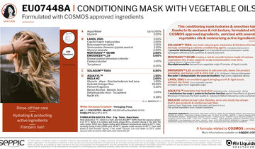 EU07448A - Conditioning mask with vegetable oils