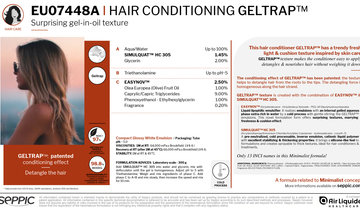 EU07529A - Hair conditioning geltrap™