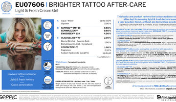 EU07606 - Brighter tattoo after-care