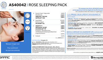 AS40042 - Rose sleeping pack
