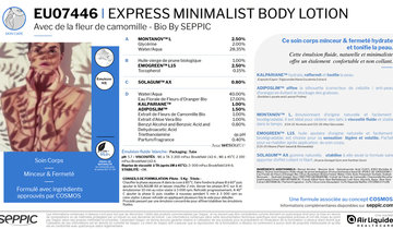 EU07446 - Express minimalist body lotion