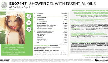 EU07447 - Shower gel with essential oils