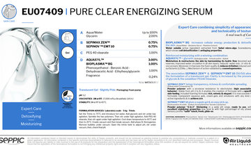 EU07409 - Pure clear energizing serum