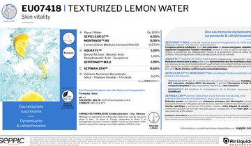 EU07418 - Texturized lemon water