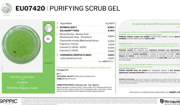 EU07420 - Purifying scrub gel