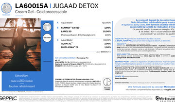 LA60015A - Jugaad detox cream gel - cold processable
