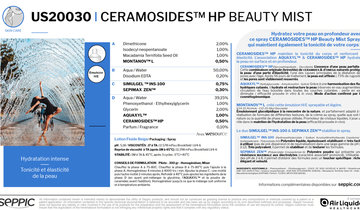 US20030 - CERAMOSIDES™ HP Beauty Mist