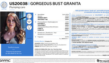 US20038 - Gorgeous bust granita plumping care
