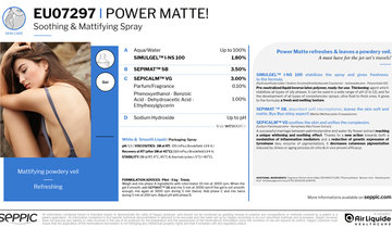 EU07297 - Power matte! soothing & mattifying Spray