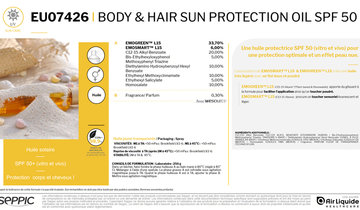 EU07426 - Body & hair sun protection oil SPF 50