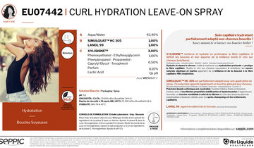 EU07442 Curl hydration leave on spray