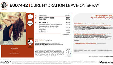 EU07442 Curl hydration leave on spray
