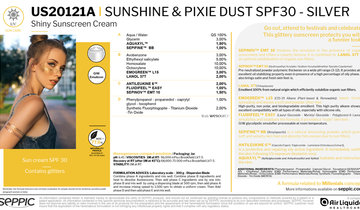 US20121A - Sunshine & Pixie Dust spf30 Silver