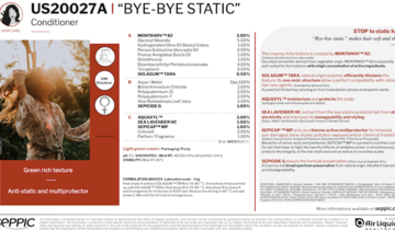 US20027A - "Bye bye static" hair conditioner