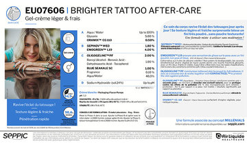 EU07606A Brighter Tatto After Care  FR