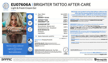 EU07606A Brighter Tatto After Care  GB