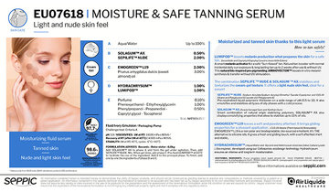 EU07618- Moisture & safe tanning serum GB